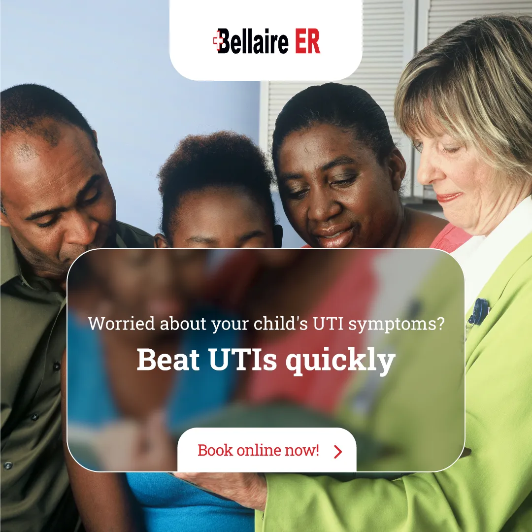 Illustration for Bellaire ER: Your 24/7 Support Against UTIs | Immediate & Specialized Care in Houston.