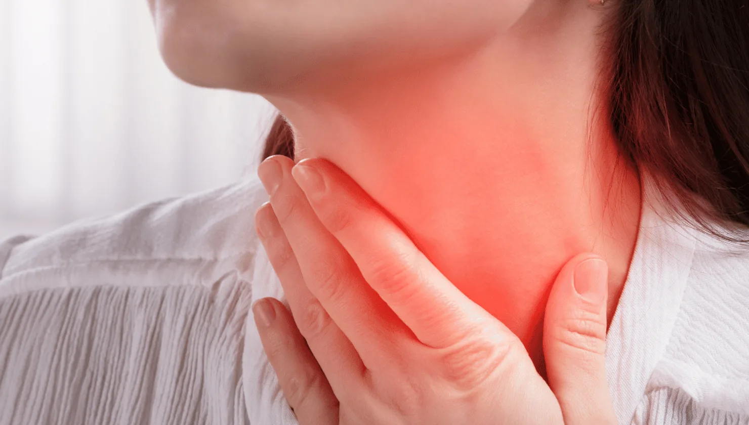 Illustration for Strep Throat treatment at Bellaire ER