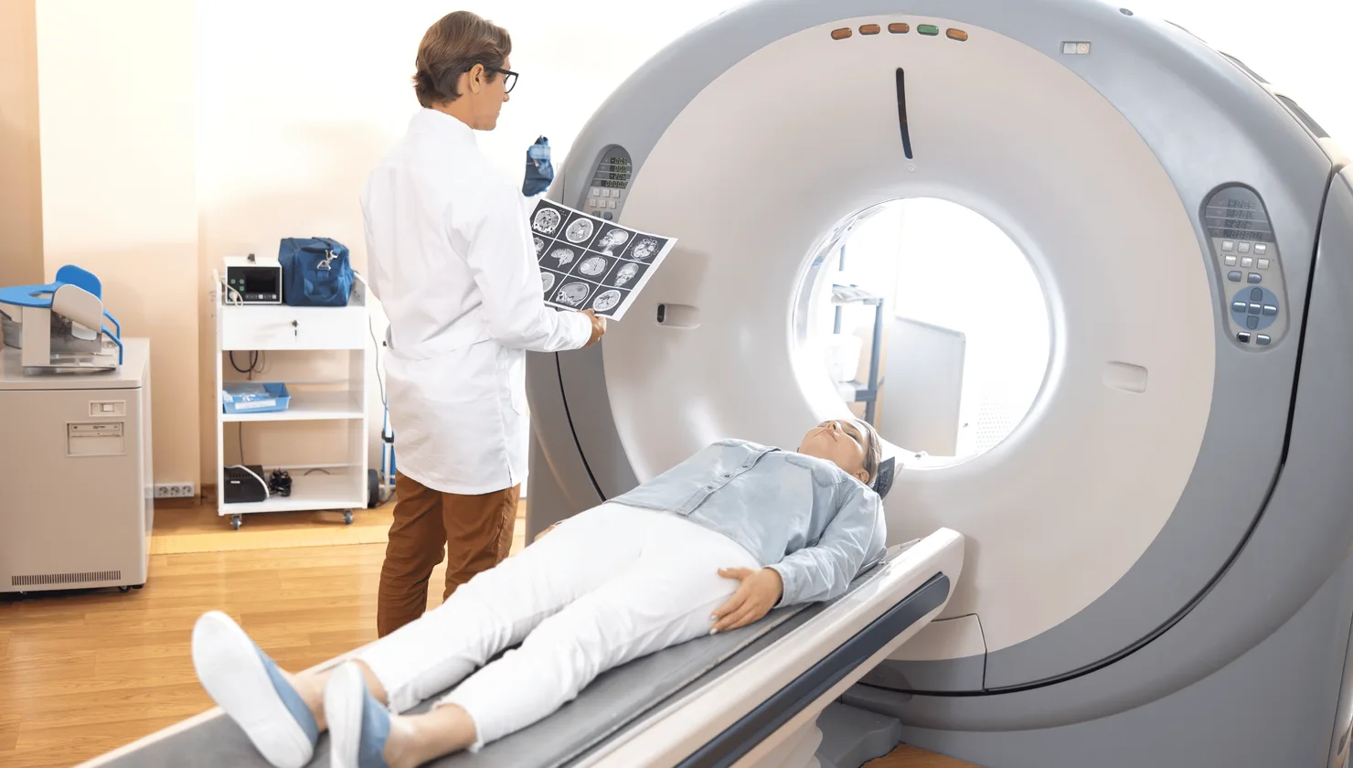 Illustration for CT Scan treatment at Bellaire ER