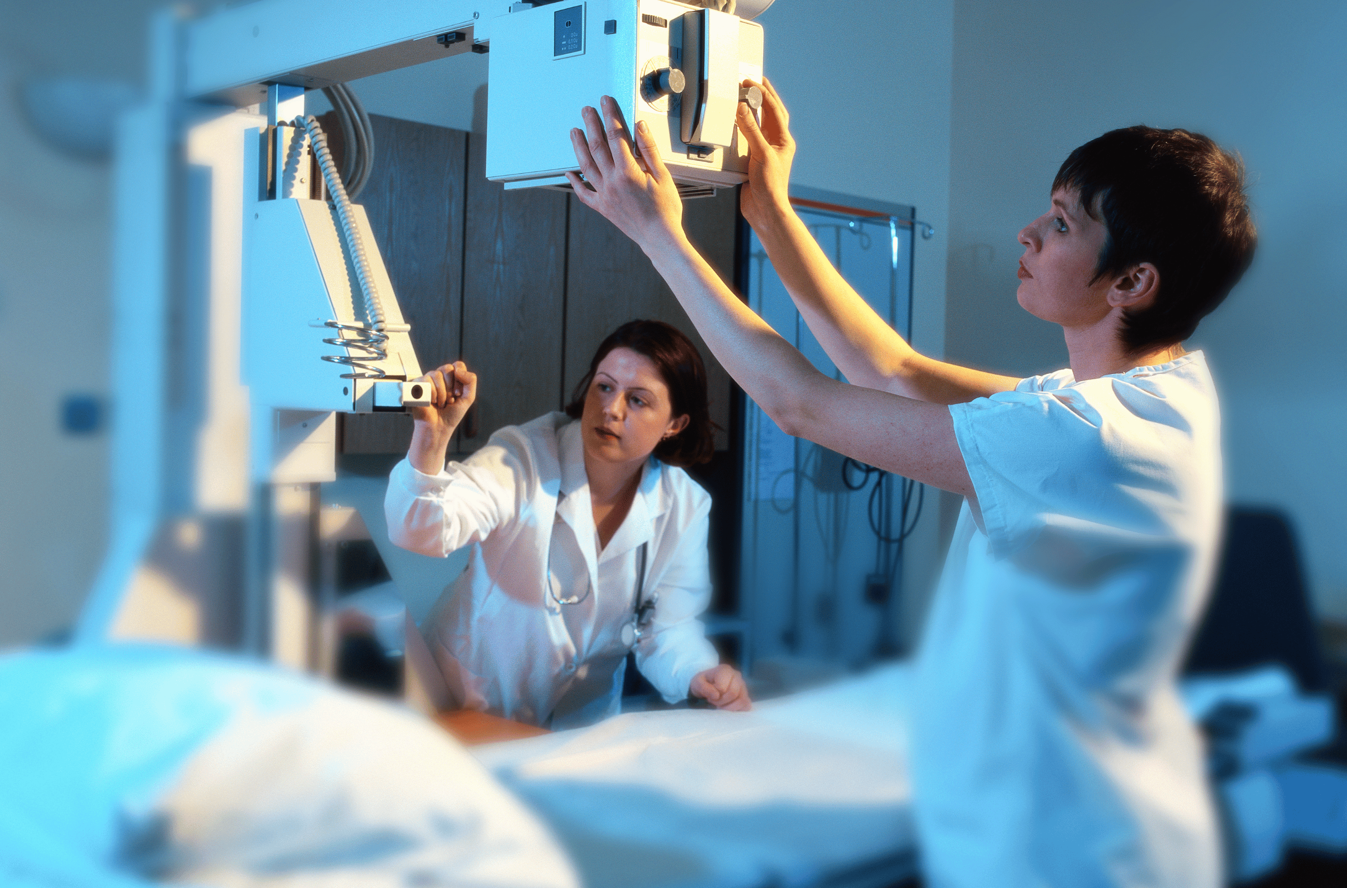 Illustration for X-ray treatment at Bellaire ER